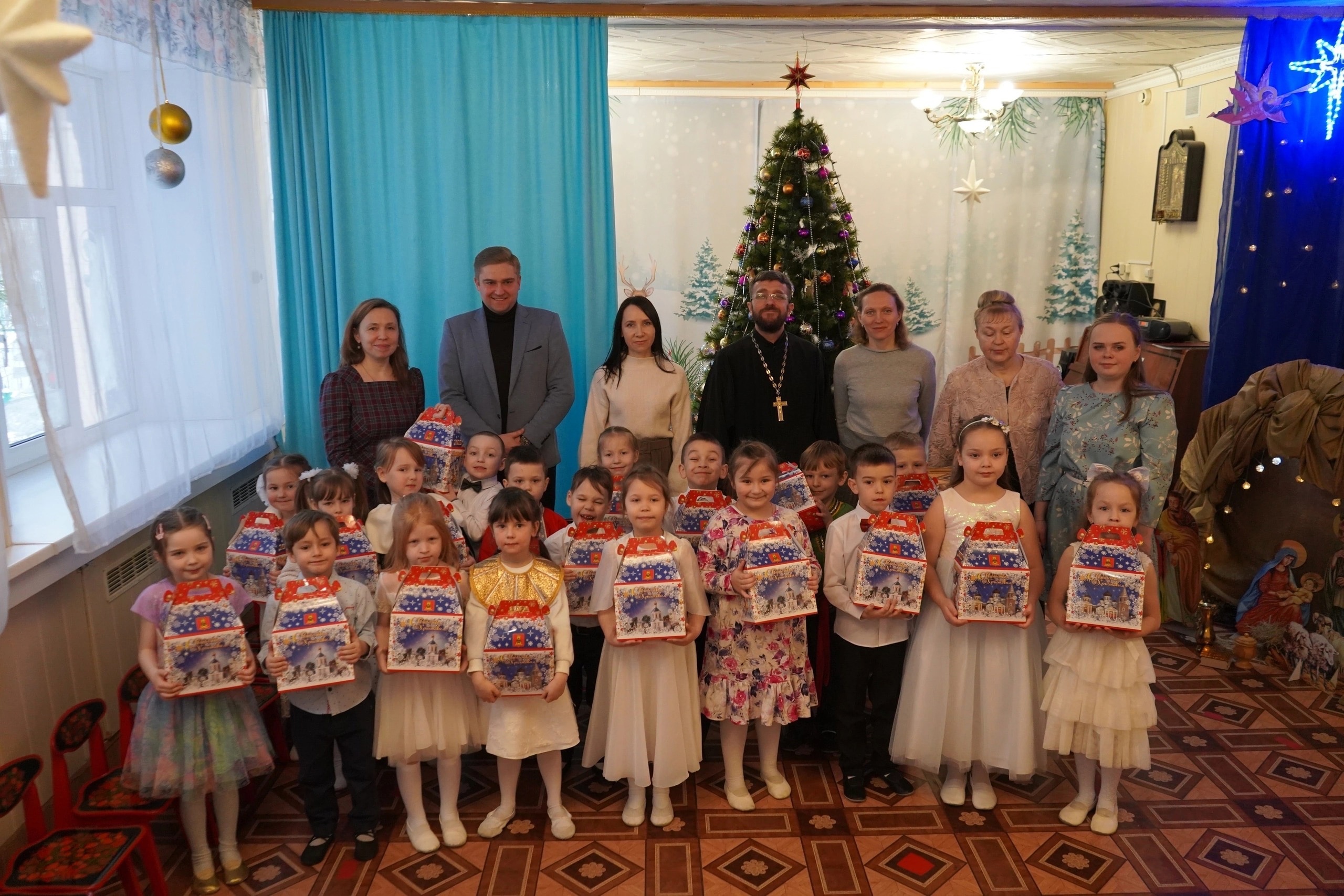Рождественские утренники в детском саду